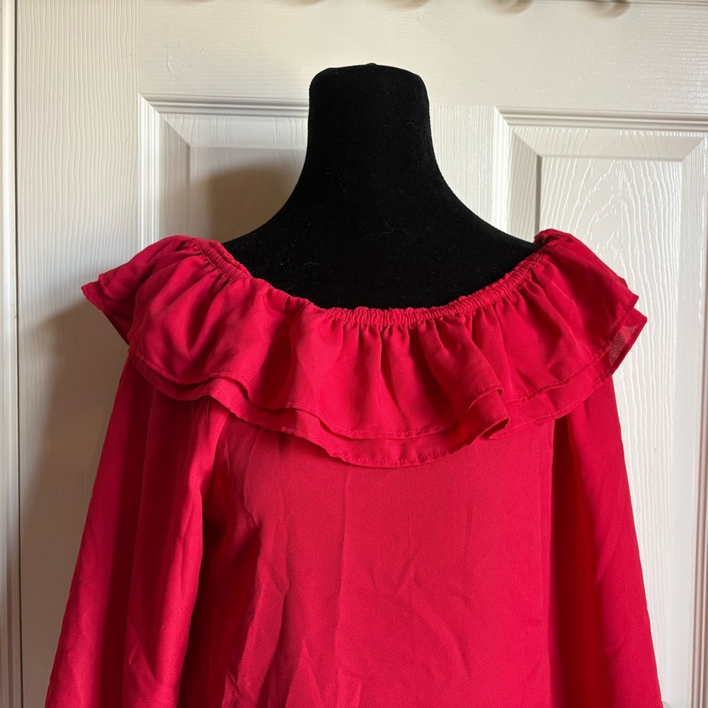 J. CREW Ruffle Blouse - Picture 3 of 13